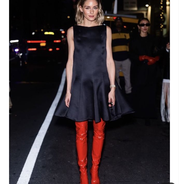 Mags Flared Silk Organza Mini Dress — olivia palermo street